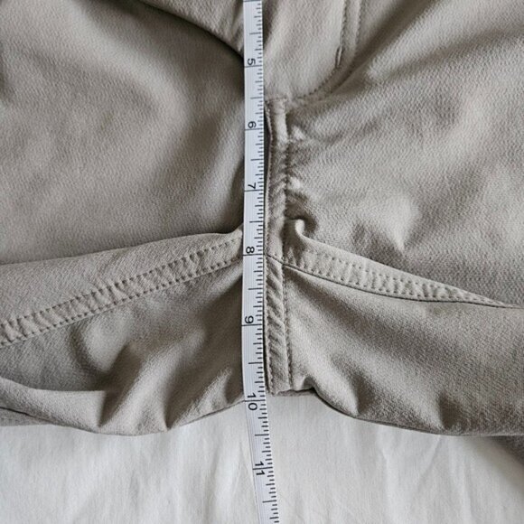 Lululemon Athletica Pants Womens 10 Gray Wide Leg Windbreaker Trail Hiking Y2K - Picture 6 of 16
